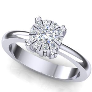 Moderan dijamantski prsten