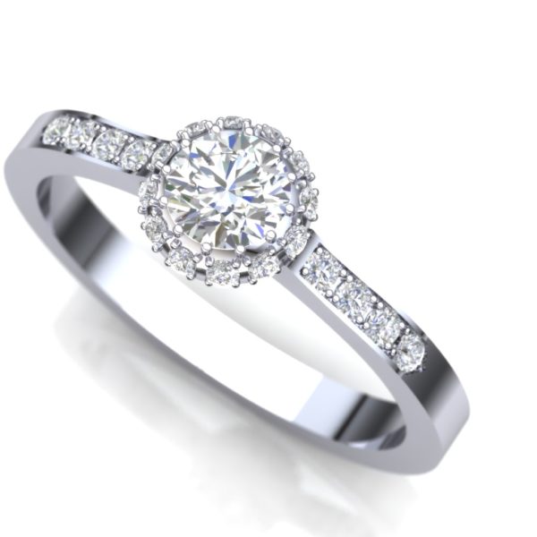 Dijamantski glamurozan prsten