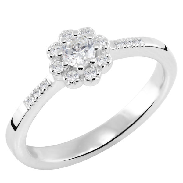 Dijamantski prsten cvet